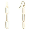 thumbnail image 1 of Precious Stars 14/20 Gold Fill Dangling Paper Clip Earrings, 1 of 2