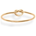 thumbnail image 1 of Precious Stars 14/20 Gold Filled Ladies Thin Love Knot Ring, 1 of 1