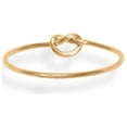 thumbnail image 1 of Precious Stars 14/20 Gold Filled Thin Love Knot Ring, 1 of 2