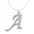 thumbnail image 1 of Precious Stars 74661A-20 20 in. Sterling Silver Initial Letter A Pendant with 0.70 mm Thin Box Chain, 1 of 1