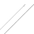 thumbnail image 1 of Precious Stars Genuine 14k White Gold 0.8mm Diamond-cut Wheat Chain Necklace for Men and Women - Perfect for Pendants - Available in 16" 18" 20" 22", 1 of 5