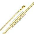 thumbnail image 1 of Precious Stars Jewelry 14k Yellow Gold 2-mm Mariner Chain Necklace (18 inch), 1 of 1