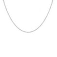 thumbnail image 1 of Precious Stars Rhodium Plated 2mm Round Cubic Zirconia Tennis Necklace -16 Inch, 1 of 2