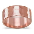 thumbnail image 1 of Precious Stars Solid Copper 8mm Hammered Ring (12), 1 of 5