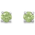 thumbnail image 1 of Precious Stars Sterling Silver August Birthstone Stud Earrings, 1 of 2