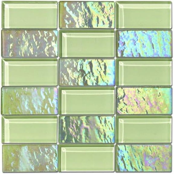 Precious Stones Glass Mosaic Tile - Quartz