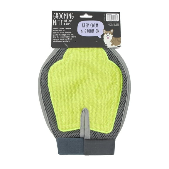Precious Tails 2 in 1 Grooming Mitt and Pet/Lint Hair Remover