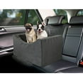 thumbnail image 1 of Precious Tails Co-Pilot Dog Car Booster Seat, Grey, Small, 21"L x 19"D x 13.5"H, 1 of 13