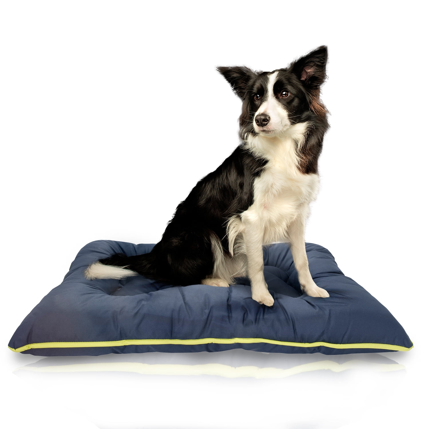 Petlife odour resistant dog mattress grey large hotsell