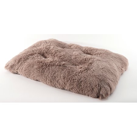 Precious Tails Eyelash Faux Fur Tufted Cat Dog Mat - Small