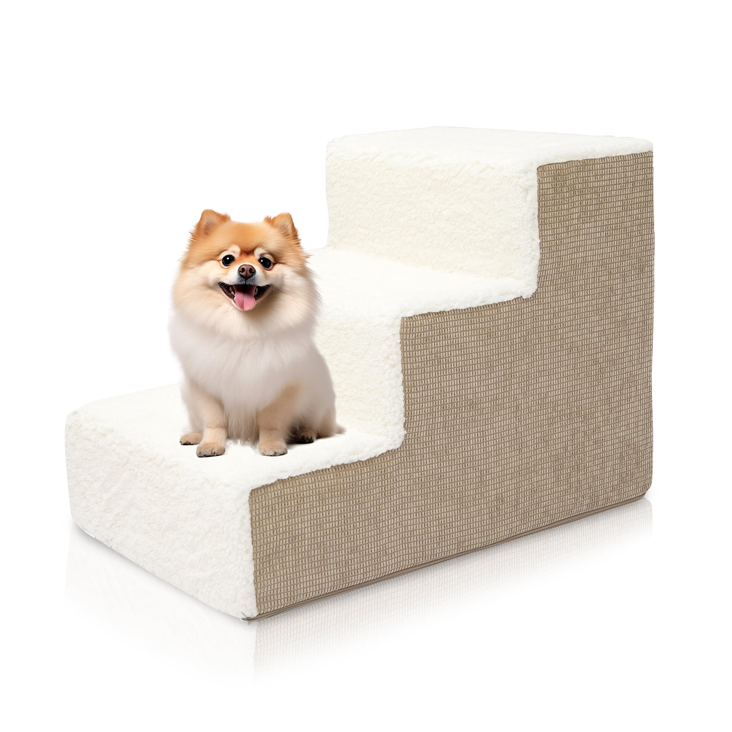 Camel Sherpa High Density Foam Pet Stairs