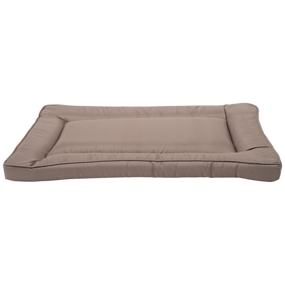 Precious Tails Napology Waterproof Dog Crate Mat, Mocha, Medium, 29"L x 19"W x 2"H