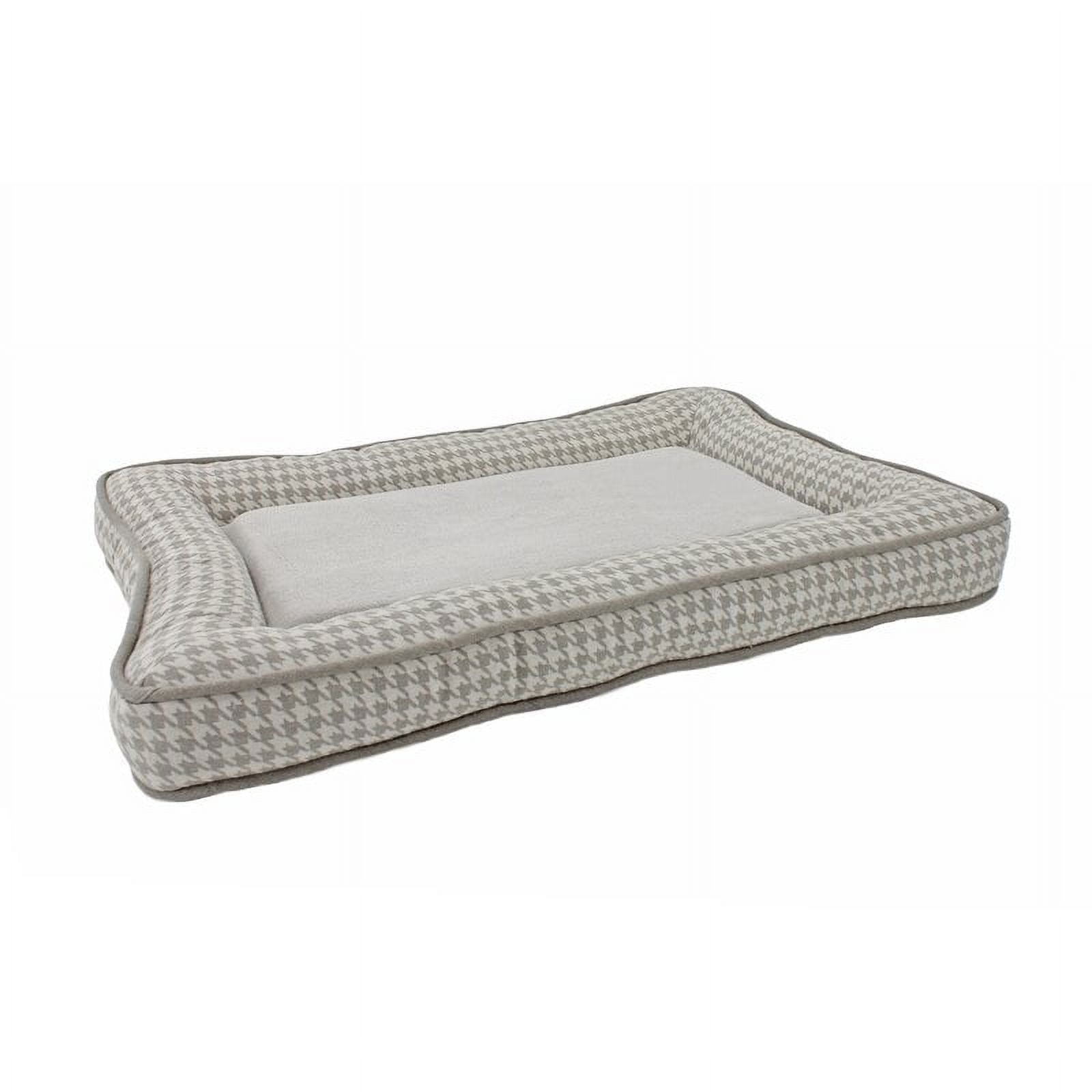 Precious Tails Orthopedic Fashion Crate Mat with Plush Center - Large