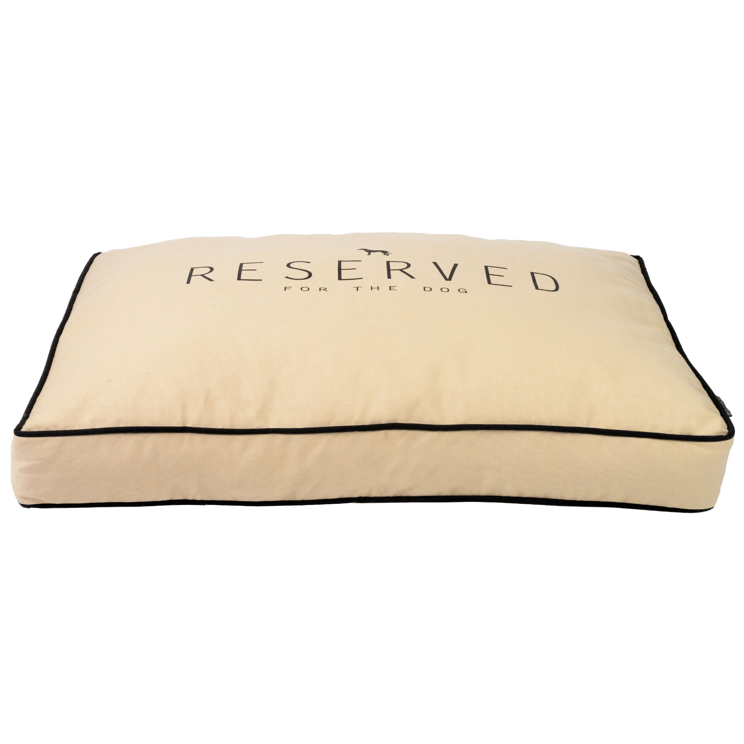 Precious Tails Orthopedic Memory Foam Canvas Reserved Pillow Bed