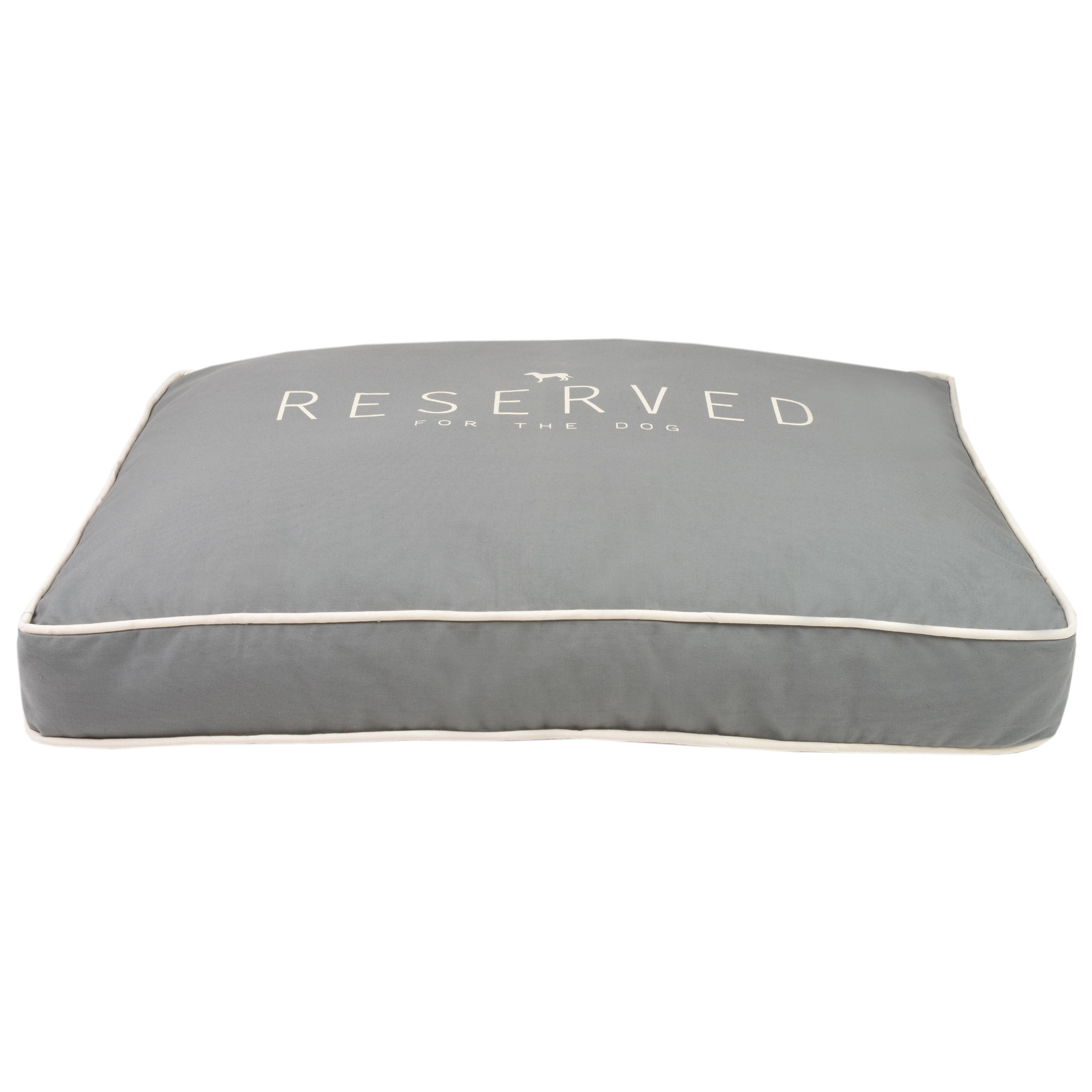 Precious Tails Orthopedic Memory Foam Canvas Reserved Pillow Pet Dog Bed