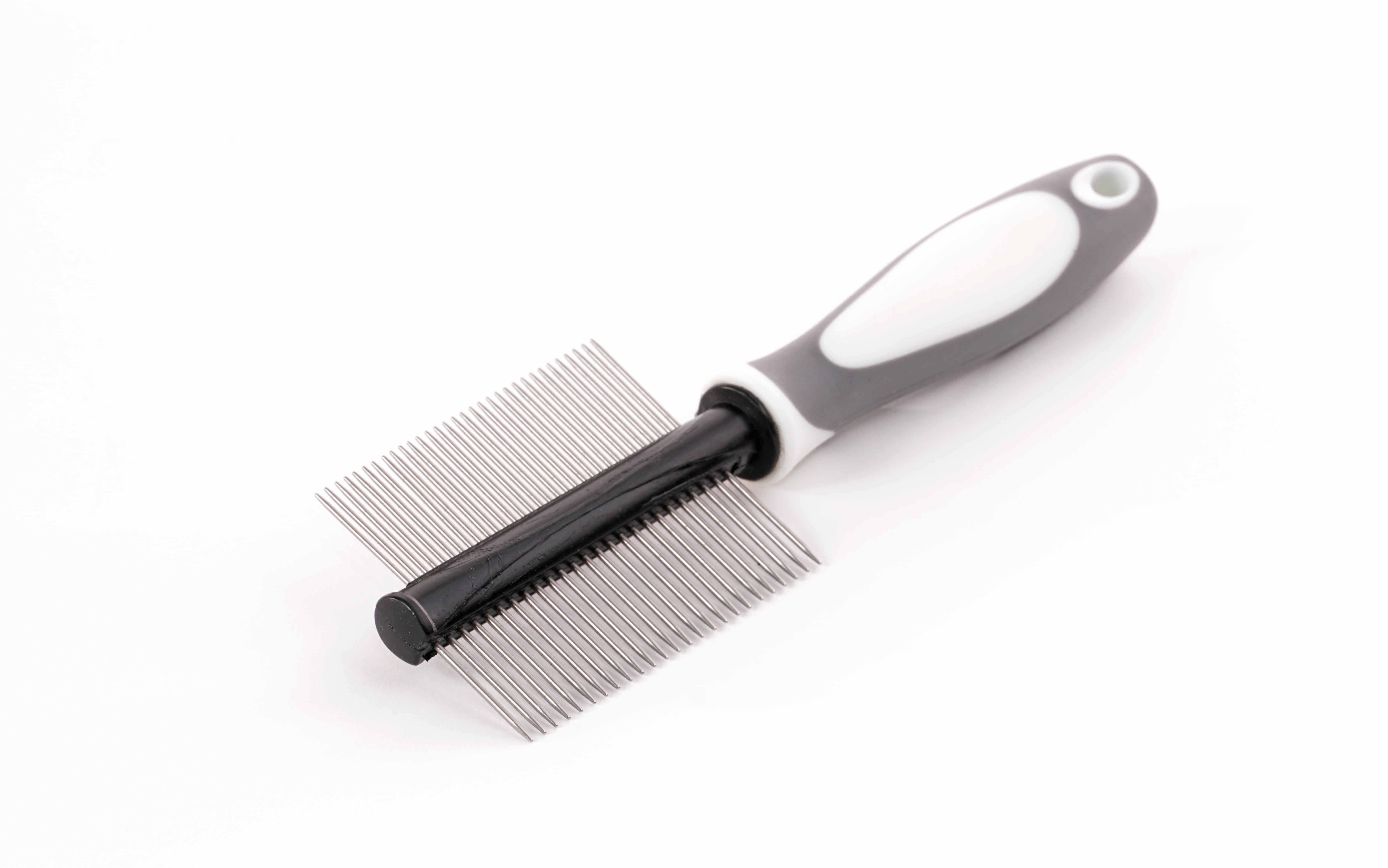 Precious Tails Professional Double Sided Pin & Bristle Brush Comb for Dogs & Cats - Gentle Grooming for All Coat Types