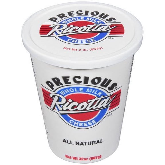 Precious Whole Milk Ricotta Cheese, 32 Oz.