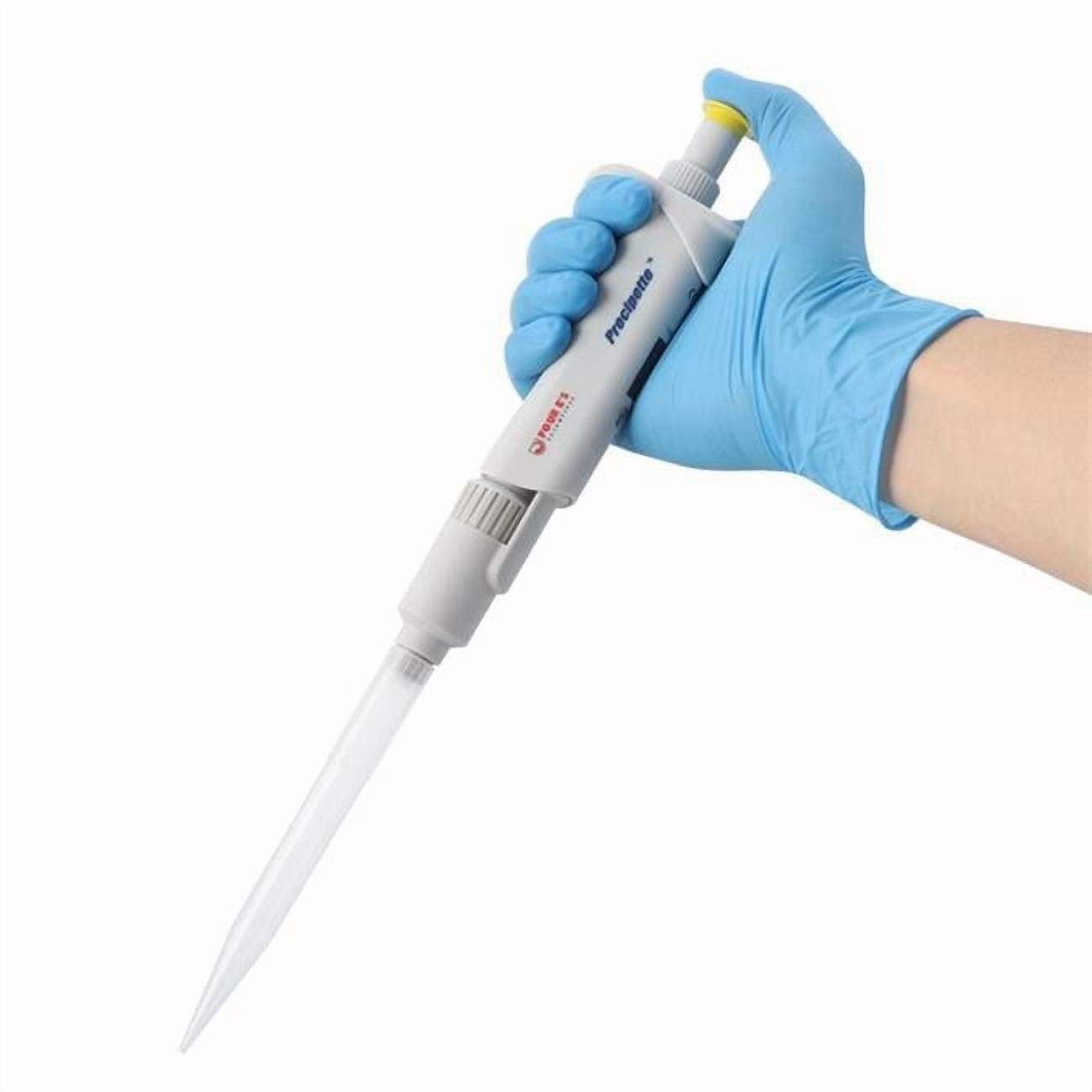Precipette LH0301008 1000-5000ul Single-Channel Adjustable Volume Pipette, Yellow