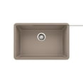 thumbnail image 1 of Precis Undermount Granite Kitchen Sink - Truffle, 1 of 1
