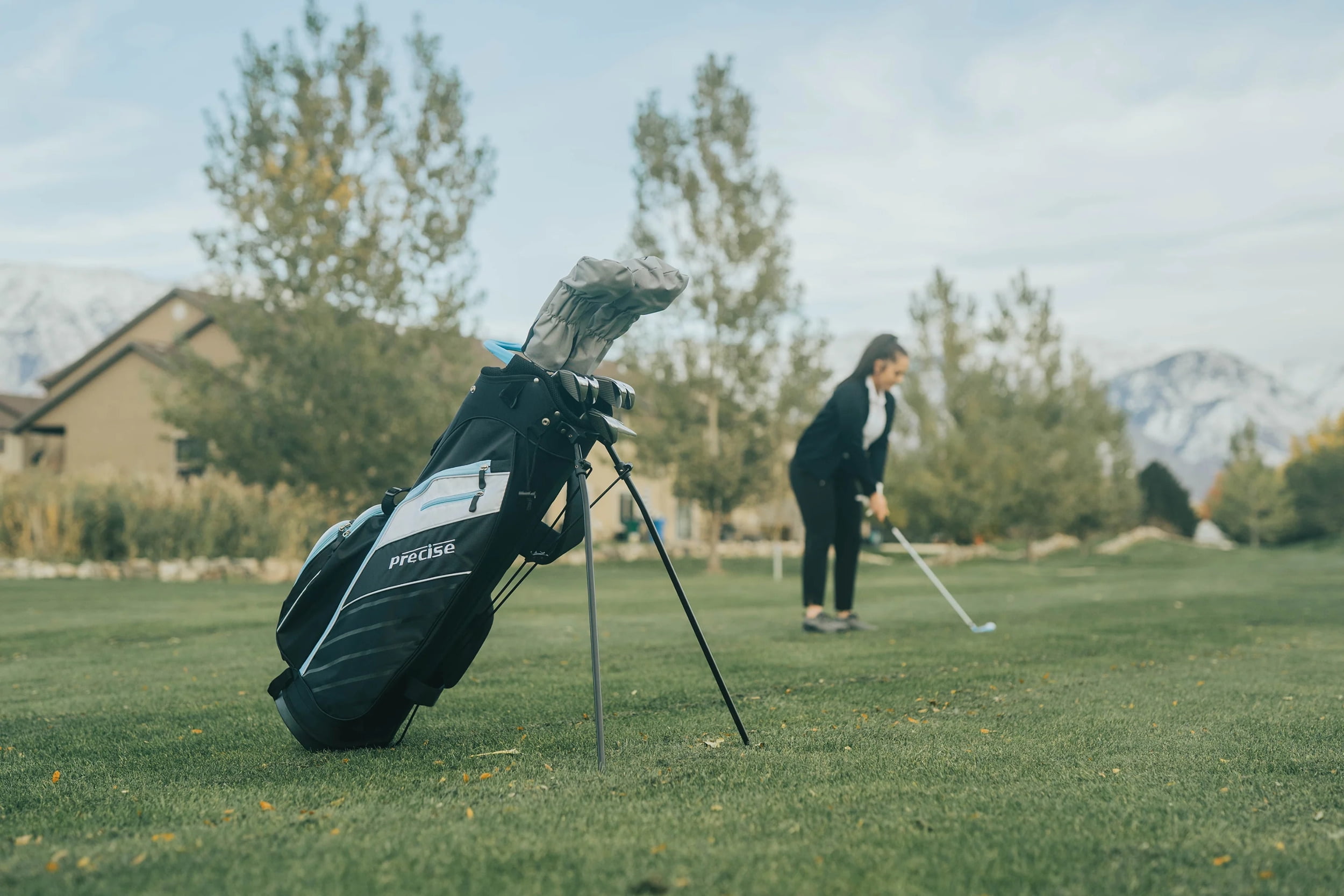 Precise AMG Women's Right Hand Golf Club Set 14 Piece, 2 Colors