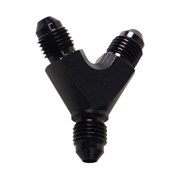 Precise AN4 Male Y Block Fitting Splitter Adapter Union For Oil And Systems Fuels Applications Vehicle Modifications
