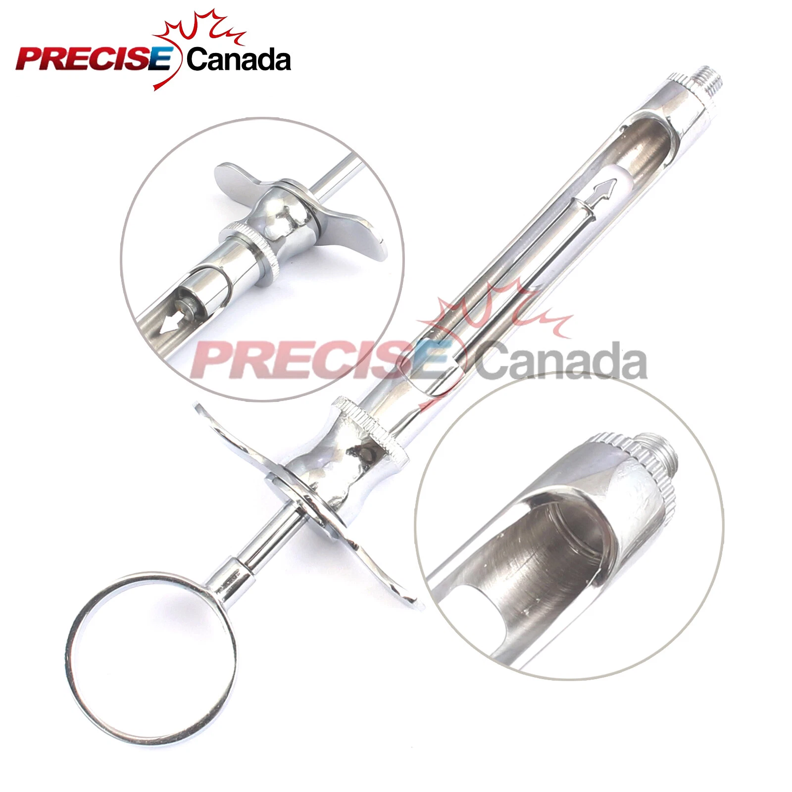 Precise Canada New 1 Ea Dental Aspirating Syringe 1.8