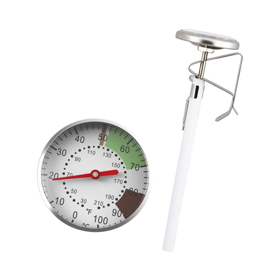 Precise Coffee Milk Thermometers Plastic Construction For Home Brewing And Cooking