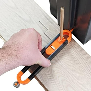 Precise Contour Scribe Tool - Corner and Edge Duplicator for Woodworking, Tiling, Carpeting, Wallpaper