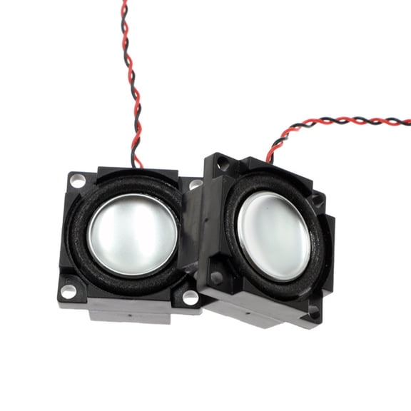 Precise Crafted 28x28mm Magnets Speakers with Composite Paper Cones, 2W Power for Portable Music Devices Making