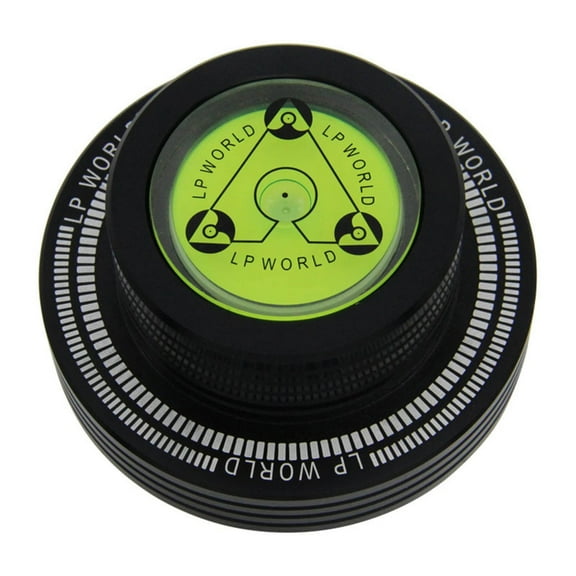 Precise Crafted Metal Record Weight Enhances Playback Stability and Vibrates Reduction Vibrates Damping