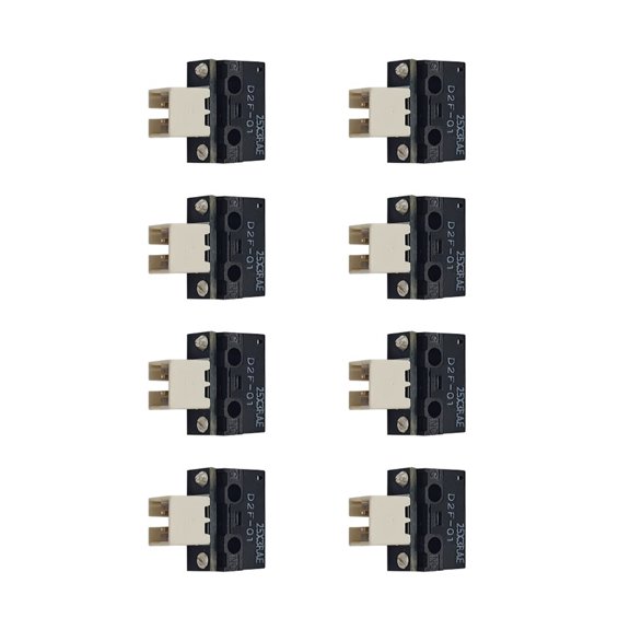 Precise D2F 01 Limit Switches ERCF 2 Endstop PH2.0 Interfaced for 3D Printer Parts and Engineering Projects 8Pieces Set