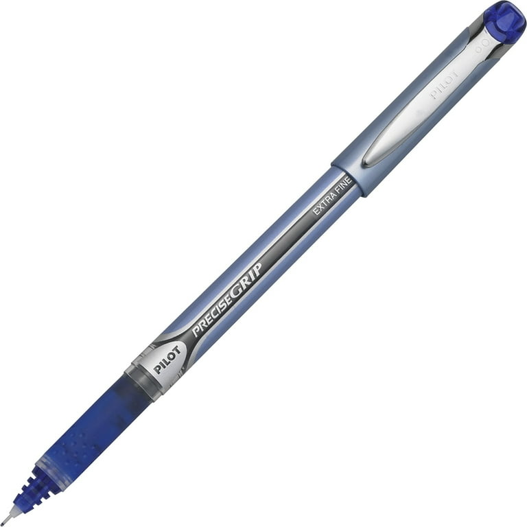 Precise Grip Roller Ball Pen, Stick, Extra-Fine 0.5 mm, Blue Ink, Blue Barrel Precise Grip Roller Ball Pen, Stick, Extra-Fine 0.5 mm, Blue Ink, Blue Barrel