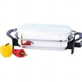 thumbnail image 1 of Precise Heat 16" Rectangular T304 Stainless Steel Electric Skillet with Dome Cover, 1 of 2