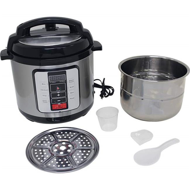 Precise Heat KTSP30 Giant Waterless Stock Pot with Steamer Basket – Fits My  Budget