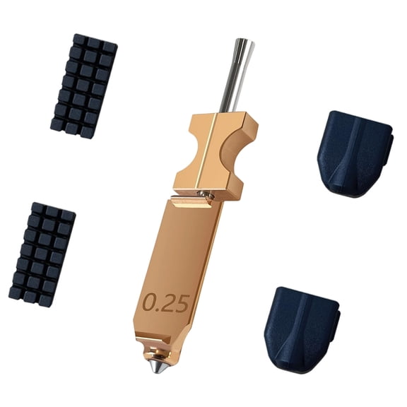 Precise Heating Nozzle Set 0.25mm 0.4mm 0.6mm 0.8mm for AD5X Nozzle Easy Installation
