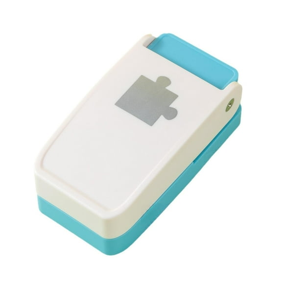 Precise Jigsaws Crafting Punch for Scrapbooking and Card Making, Easy to Use Paper Hole Cutter (1pc)