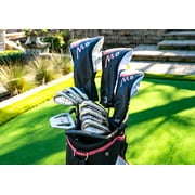 Precise M8 Ladies 15 Piece Right Hand Complete Golf Clubs Package Set   Ladies Flex Graphite Shafts   Regular Petite Size Available