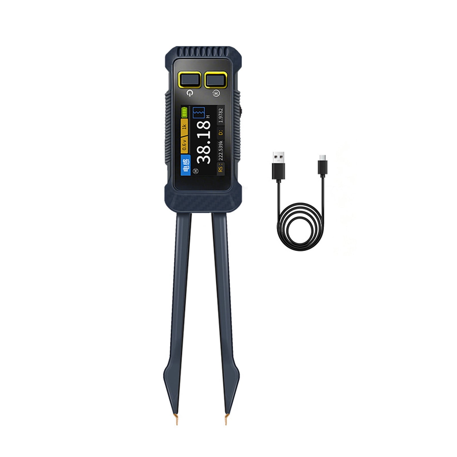 Precise Meter Tweezers With Gold Plated Tip For Accurate Handling Components In Tight Space During PCB Testing