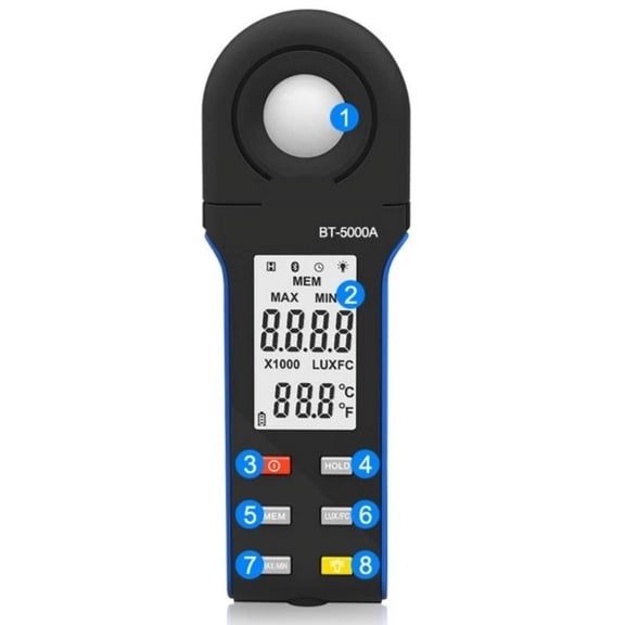 Precise Meter with Mobile Application for Comprehensive Light Studies ,Accurate Measurements