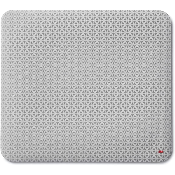 Precise Mouse Pad Enhances the Precision of Optical Mice at Fast Speeds, Easy to Clean, Stays in Place, 9 in x 8 in (MP114-BSD1)