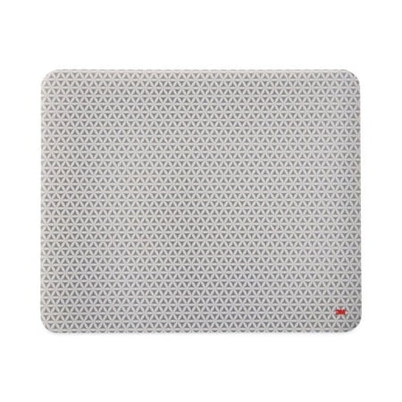 Precise Mouse Pad with Nonskid Repositionable Adhesive Back, 8.5 x 7, Bitmap Design | Bundle of 10 Each