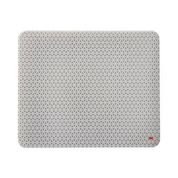 Precise Mouse Pad with Nonskid Repositionable Adhesive Back, 8.5 x 7, Bitmap Design | Bundle of 10 Each
