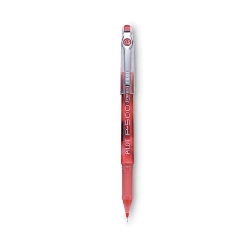 Precise P-500 Gel Pen, Stick, Extra-Fine 0.5 mm, Red Ink, Red Barrel, Dozen Precise P-500 Gel Pen, Stick, Extra-Fine 0.5 mm, Red Ink, Red Barrel, Dozen