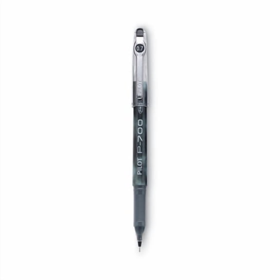 Precise P-700 Gel Pen, Stick, Fine 0.7 Mm, Black Ink, Black Barrel, Dozen | Bundle of 2 Dozen