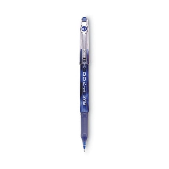 Precise P-700 Gel Pen, Stick, Fine 0.7 Mm, Blue Ink, Blue Barrel, Dozen | Bundle of 2 Dozen