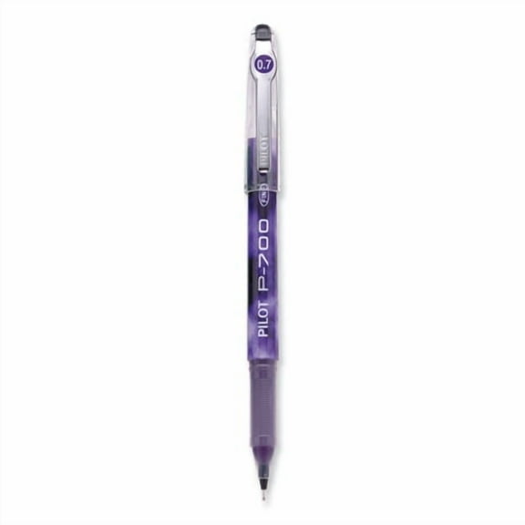 Precise P-700 Gel Pen, Stick, Fine 0.7 Mm, Purple Ink, Purple Barrel, Dozen | Bundle of 10