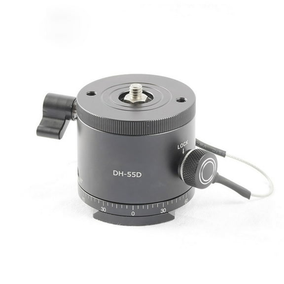 Precise Panoramic Indexing Tripod Head Panoramic Indexing Rotators For DSLR Cameras,360 Degree 10Stop Division, Aluminum