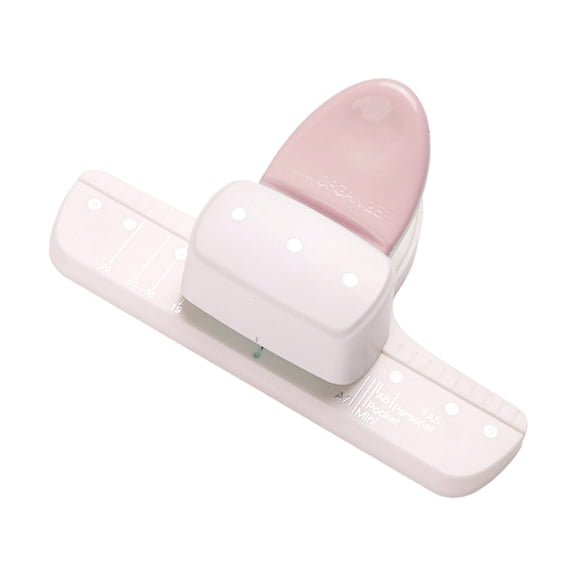 Precise Plastic Handheld Hole Puncher With Ergonomic Grip Manual Hole Punch Drill For Paper Crafts DIY Projects