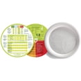 thumbnail image 1 of Precise Portions 10-inch Compostable Dinner Plate (Set of 25) Nutrition Guiding Plates, Dinner Paper Plates, Light Weight Plates, 1 of 5