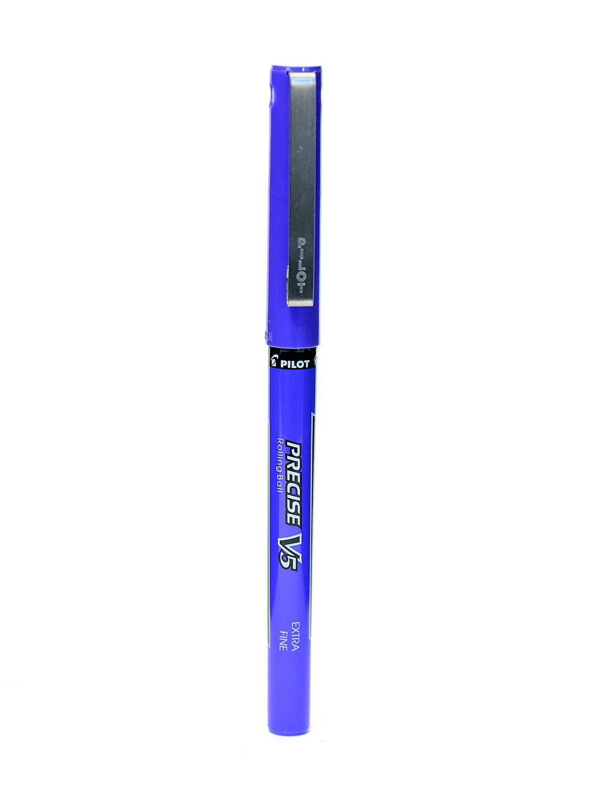 Precise Rolling Ball Pens purple, extra fine point (V5) (pack of 12)